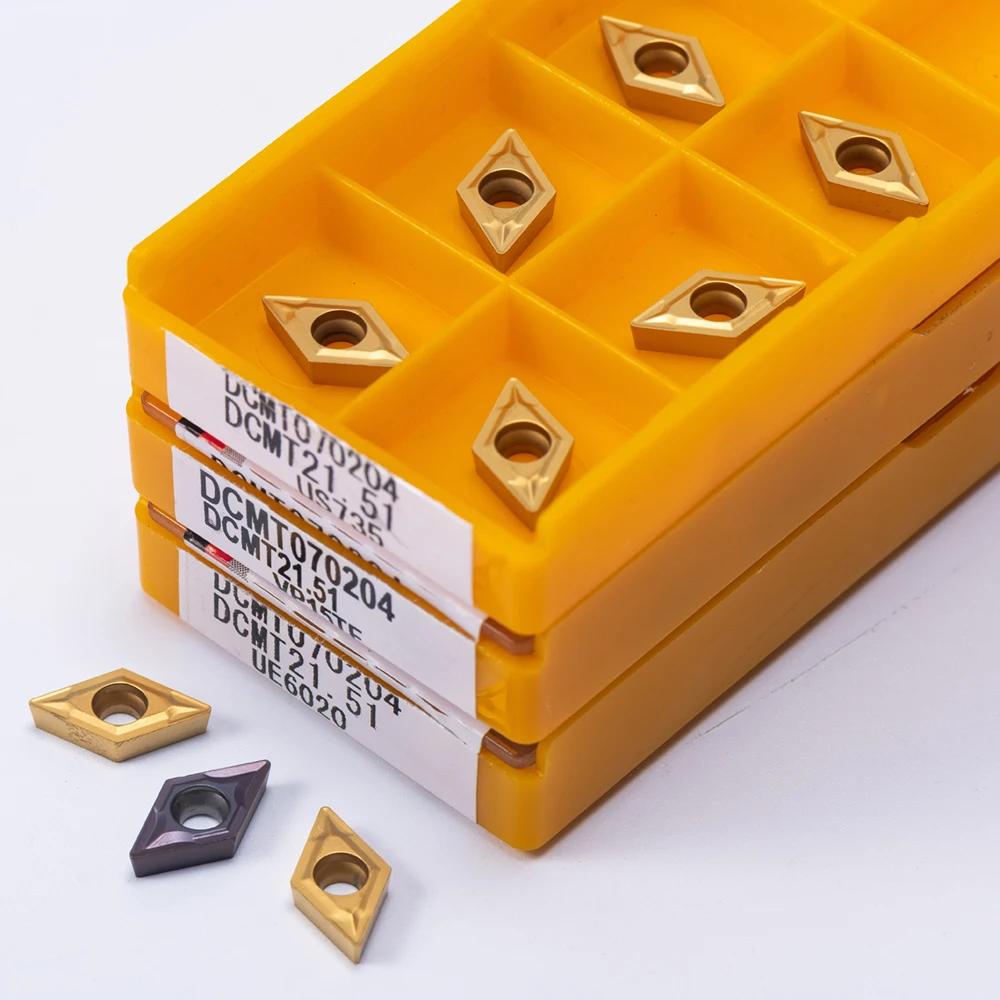 CNC μƮ ī̵ ,  и Ŀ, DCMT 070204  ݼ ʹ , DCMT070204, VP15TF, UE6020, US735, 10 